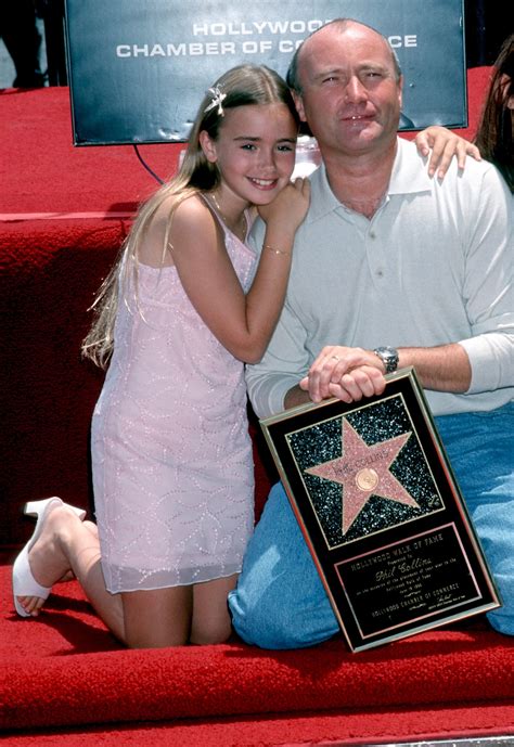 Phil Collins And Lily Collins