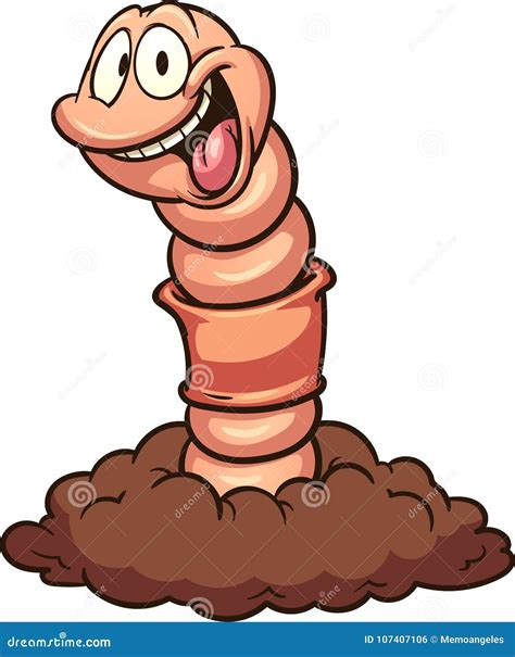 earth worm drawing 2