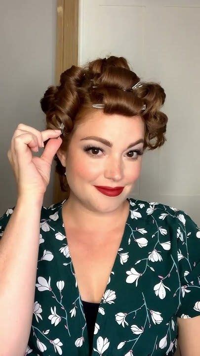 how to style hair 1940s