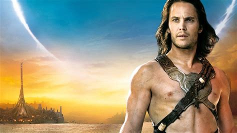 Download Taylor Kitsch as John Carter in Action Wallpaper | Wallpapers.com