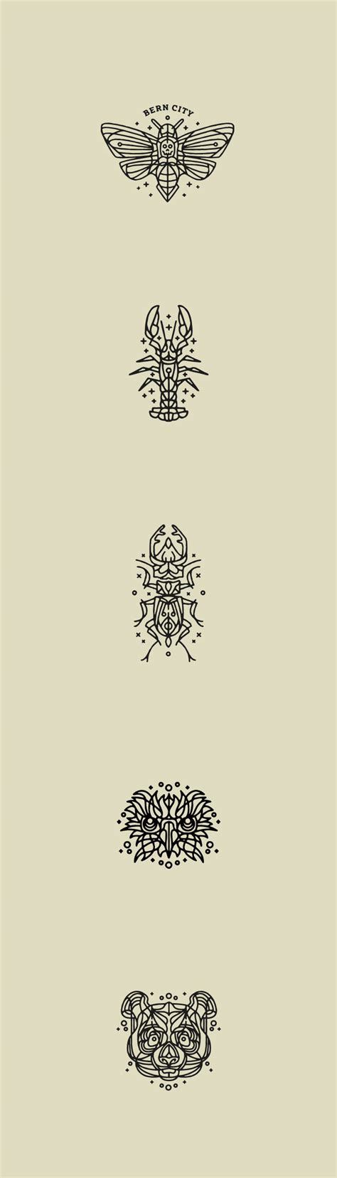 Animal Tattoo's (small compilation) on Behance