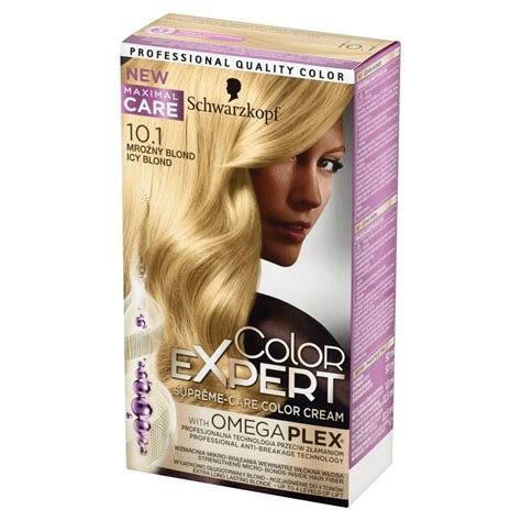 Schwarzkopf Color Expert Farba do włosów 10.1 Mroźny blond - Zakupy ...
