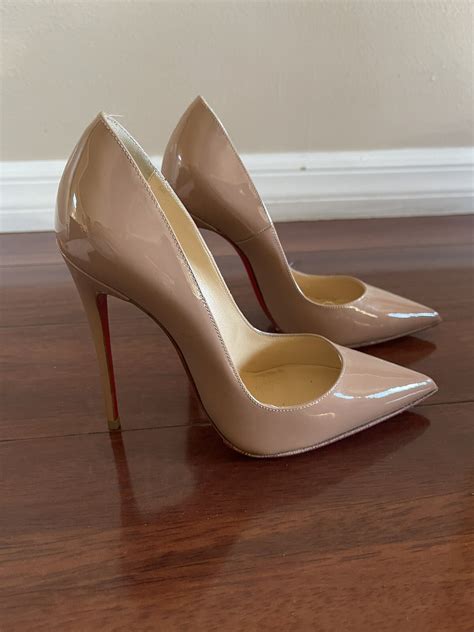 christian louboutin so kate nude beige size 35 - Gem