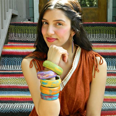 Weathered Wood Bangles · How To Make A Wooden Bangle · Jewelry on Cut