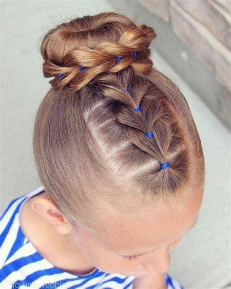 gymnastics hair #toddlerhairstyles | Hair styles, Kids hairstyles ...