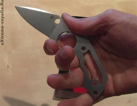 Нож для ножевого боя и выживания Spyderco Swick3 /| Путь экстрима и ...