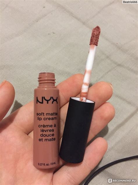 Жидкая губная помада NYX Professional Makeup Soft Matte Lip Cream ...