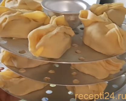 Как и сколько варить манты в мантоварке, пошаговое руководство