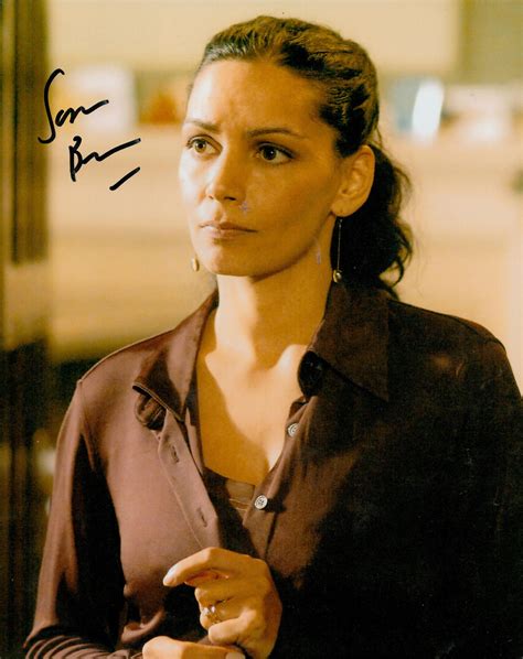 English Actress Sasha Behar Signed 10x8 inch Colour Photo. Signed in
