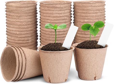 amazoncom dsuwazu pcs peat pots  seedlings   seed