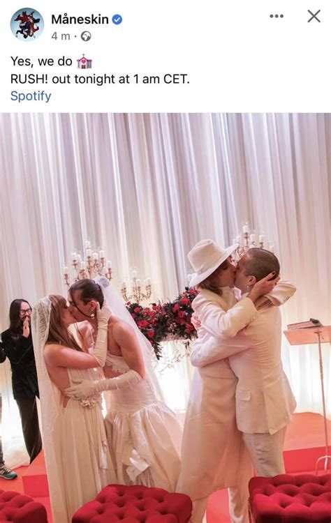 MÅNESKIN WEDDING 💍🥰 : r/Maneskin