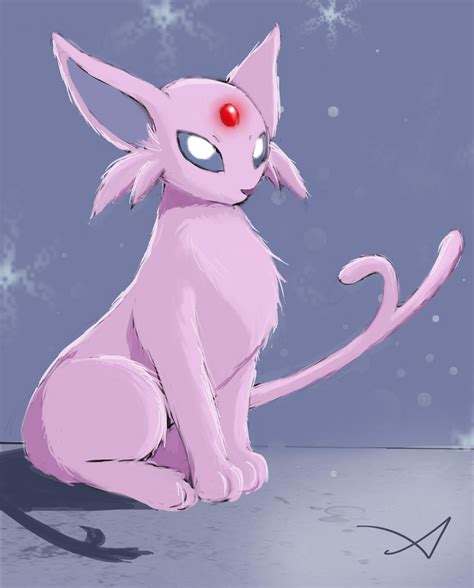 Espeon Fanart by Akromaniac27 on DeviantArt