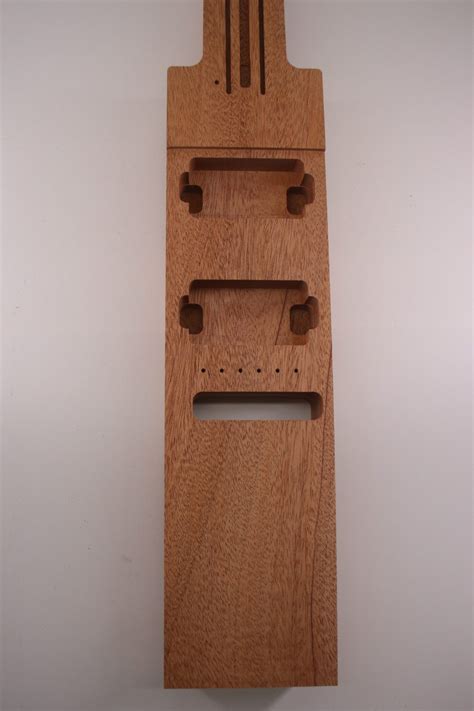 Custom Build Your Own Neck Through Body Guitar Blank w/Fingerboard