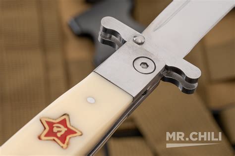 Складной нож "НКВД" белый — купить по цене от 3 770 руб. руб. | Mrchili