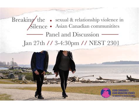 Breaking the Silence – Sexual and Relationship Violence in Asian