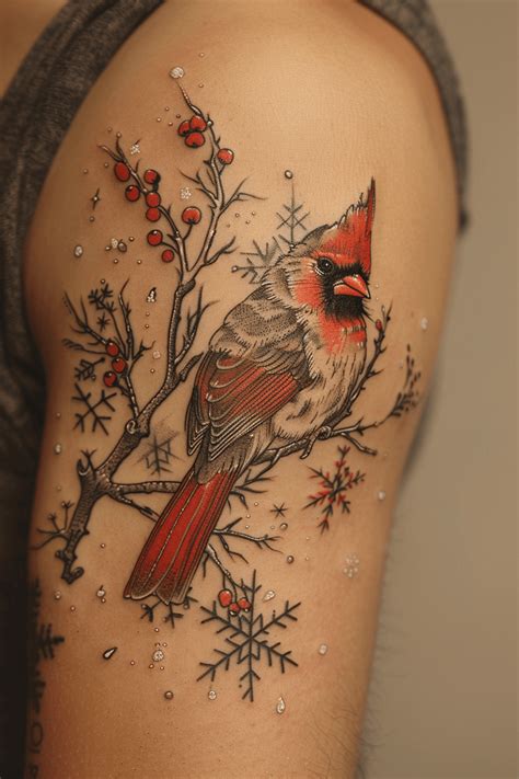 Beautiful Cardinal Tattoo Ideas with Symbolism