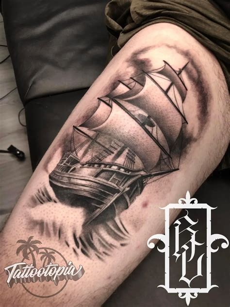 Sailing into Art: My Ship Tattoos' Symbolism & Style | Tattootopia