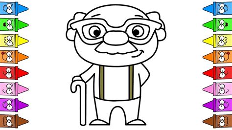 Grandfather Drawing at PaintingValley.com | Explore collection of ...
