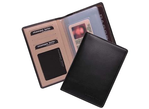 Обложка для документов Stampa Brio 103-1213C Black/Beige BGS купить за ...