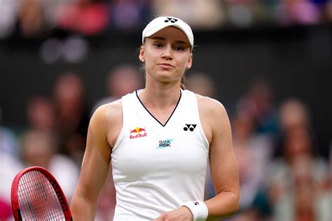 Elena Rybakina overcomes early nerves to get title defence off and