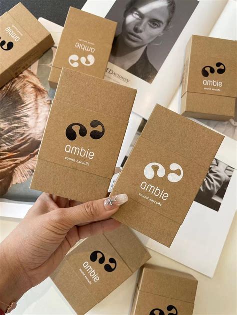 Ambie Wireless Sound Earcuffs Open Ear Bluetooth Earbuds Black/White