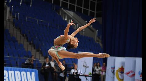 Sofia Yakovleva - Hoop Young gymnasts-2019 AA 17.50 - YouTube