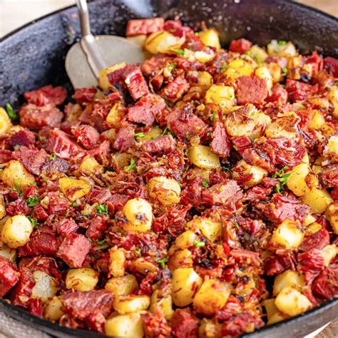 Corned Beef Hash - The Nation Prepare dinner | Foodie Passion Blog