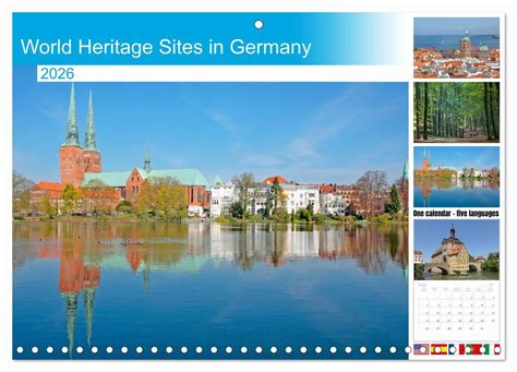 world heritage sites  germany monthly wall calendar