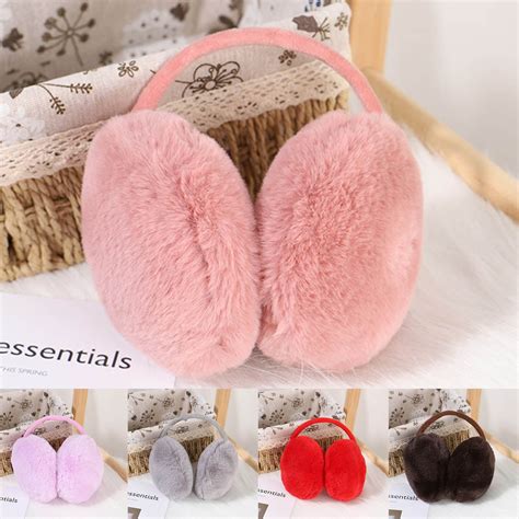 Bobasndm Winter Keep Warm Men Women After Wearing Earmuffs Cute Lovely