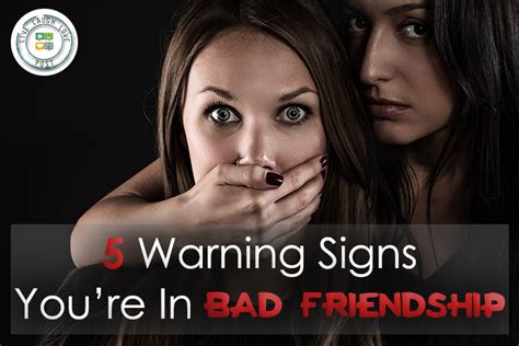 5 Warning Signs You're In Bad Friendship