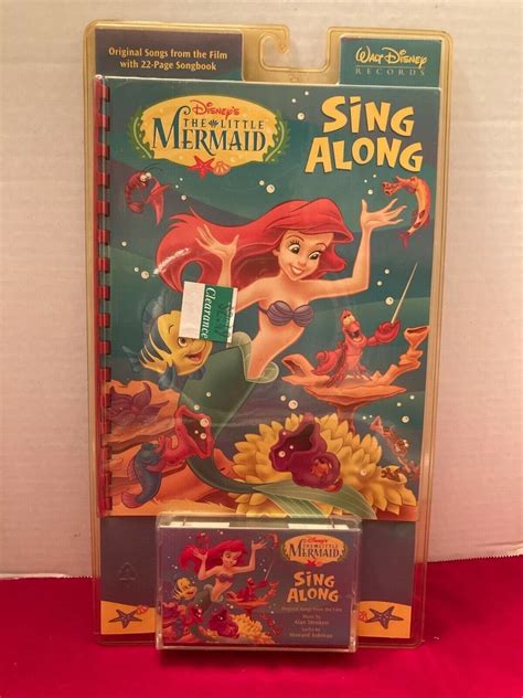 disneys   mermaid sing  cassette tape  page