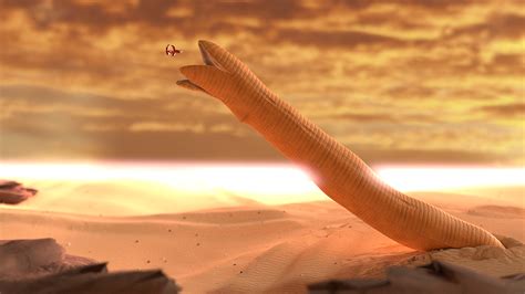 a sandworm - CG Cookie