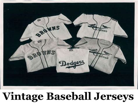 Vintage Baseball Jerseys
