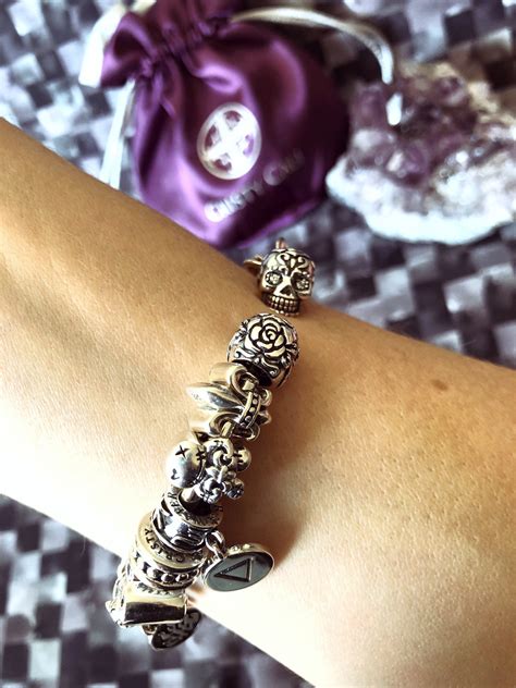 Precious Sugar Skull Cali Couture Bangle Bracelet – Cristy Cali