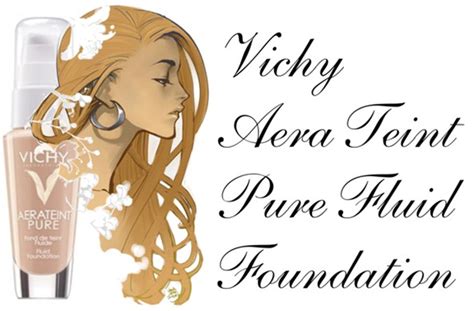 » Тональный флюид Vichy Aera Teint Pure Fluid Foundation — отзывы