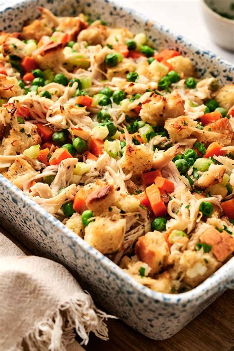 Chicken and Stuffing Casserole Recipe