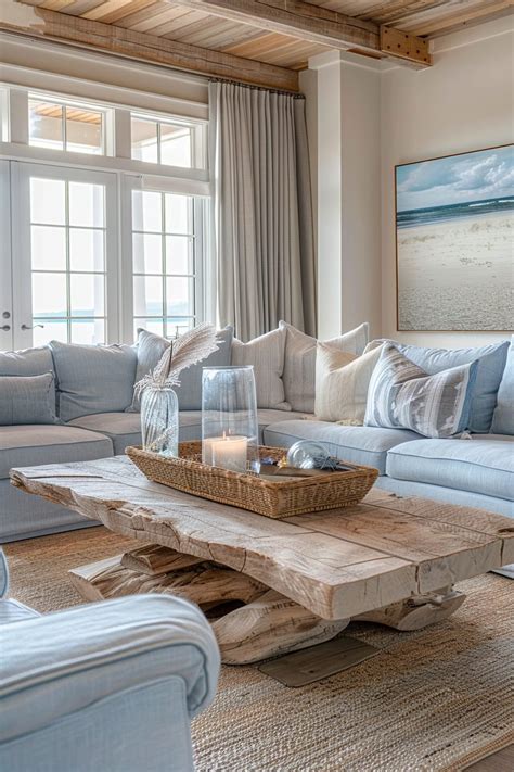 29 Coastal Living Room Ideas To Transform Your Space Into A Seaside