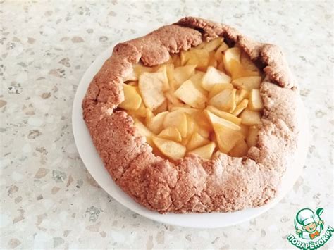 Постная овсяная галета с яблоками – кулинарный рецепт