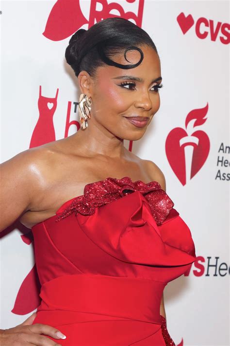 Sanaa Lathan at 2025 AHA's Red Dress Collection • CelebMafia