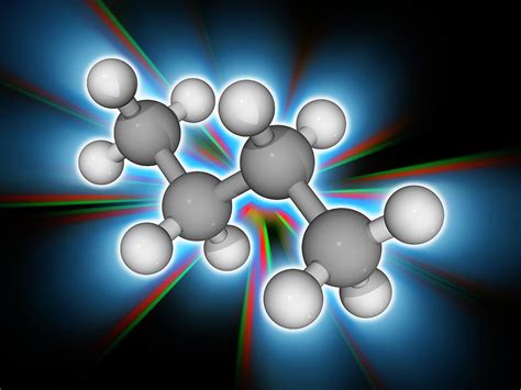 Butane Organic Compound Molecule Photograph by Laguna Design/science ...