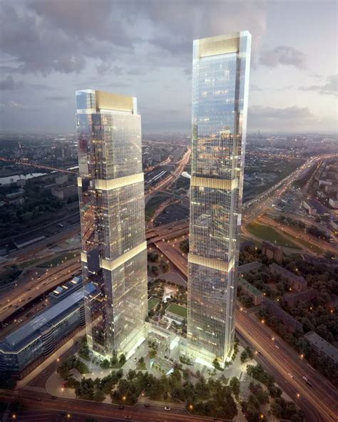 Neva Towers Moscow City, Renaissance Development - e-architect