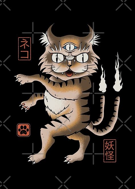 "Yokai Cat" by vincenttrinidad | Redbubble