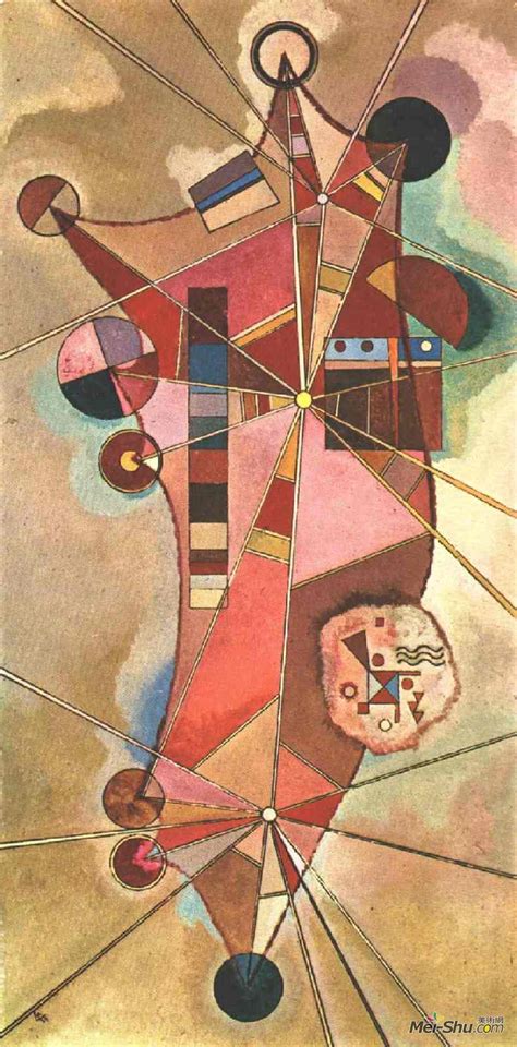 《不动点》瓦西里·康定斯基(Wassily Kandinsky)高清作品欣赏_瓦西里·康定斯基作品_瓦西里·康定斯基专题网站_艺术大师_美术网 ...