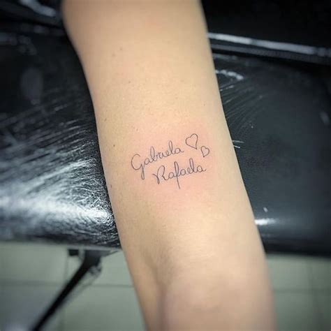 Tatuagem Com Nome Dos Filhos