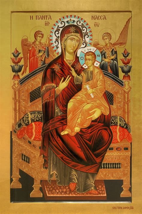 Чудотворная Икона в Киеве. Икона Божией Матери Всецарица Пантанасса ...