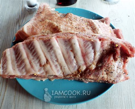 Свиные ребрышки на решетке на мангале — рецепт с фото пошагово