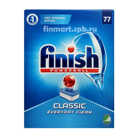 Таблетки для посудомоечных машин Finish Classic (Финиш классик) - 77 шт ...