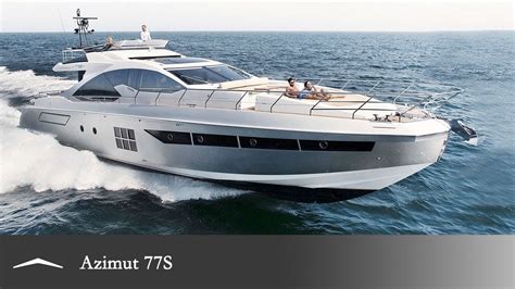 Azimut 77S - The power of Beauty, the beauty of Power. - YouTube