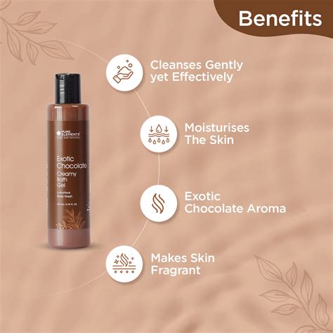 Exotic Chocolate Creamy Bath Gel – Pure Elements