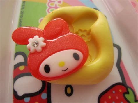 My Melody Head 32mm X 35mm Flexible Mold